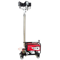松润 强光维修灯便携升降式工作为移动投光灯多功能工业照明升降照明灯 发动机2000W SOR-B722[油箱15L]