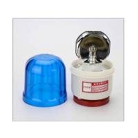 DLTXCN旋转磁吸式警灯 LTD-1101J 声光爆闪警示灯旋转吸顶灯岗亭报警器 蓝色无声 AC220V