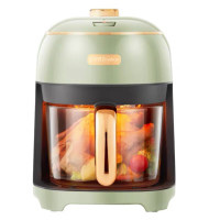 荣事达 RS-AF12Q 空气炸锅家用智能款无油炸薯条 鹅卵绿机械旋钮款