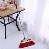 册宣 6035 蝴蝶壳塑料不锈钢扫把 酒红色(4套起批)