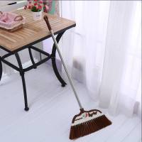 册宣 6035 蝴蝶壳塑料不锈钢扫把 铜金色(4套起批)