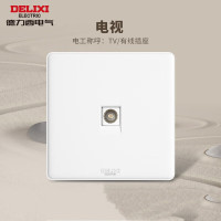德力西CD815系列一位电视终端插座QSE86TV