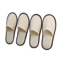 益美洁 一次性包边酒店拖鞋灰色