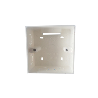 公元胶暗箱白八角盒盖板过线盒开关底座加高加厚胶明箱琼羽琼羽 75*50 x1