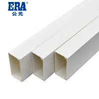 公元 PVC线槽走布明装装饰方形管阻燃绝缘墙面白色电线保护套管 30×15mm