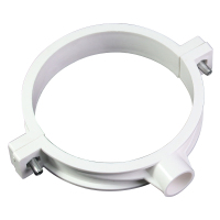 公元PVC排水管吊卡固定支架卡扣加厚离墙吊顶管卡吸顶卡加厚配底座吊卡 16mm