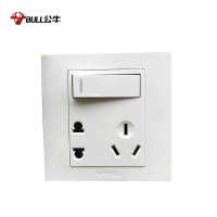 公牛 G32一开五孔双控G32E334