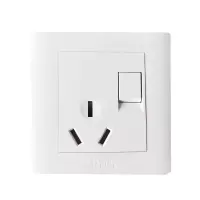 公牛 G32一开三孔16AG32E204