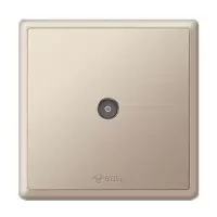 公牛 G32一位电视(香槟金)G32T103
