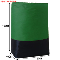 益美洁 绿色方底款108*60*40cm快递物流打包袋布草袋编织袋