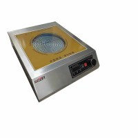 松润 商用电磁炉电磁灶大功率爆炒凹面电炒炉炒菜电炉汤炉 SOR-N832电陶炉[220V 5KW]