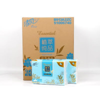 清风 B913A2ZC 植萃2层DECO压花150张擦手纸