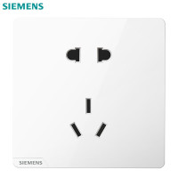西门子 5UB1314-3NC01-1P致尚 雅白 10A五孔插座