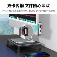 绿联 CM162 Type-C转VGA转接线 深灰色-25cm 50505