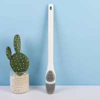 益美洁 单个大刷[白色]马桶刷硅胶刷清洁刷(3个起拍)