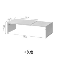 册宣 3647-2厨房置物架橱柜收纳架灰色