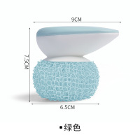 册宣 2897-2纳米清洁球洗锅刷清洁刷绿色