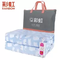 彩虹 1318全线路保护双控双温电热毯双人单面纯棉(颜色随机)