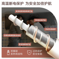 彩虹 1368全线路保护双控双温电热毯双人长毛绒(颜色随机)