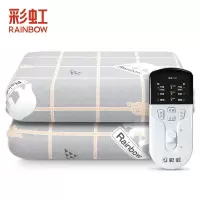 彩虹 1866保护双控双温电热毯(颜色随机)