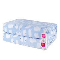 彩虹 1318 全线路保护双控双温电热毯双人单面纯棉(颜色随机)