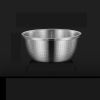 册宣 食品级家用油盆汤盆菜盆30cm漏盆 正316不锈钢