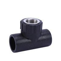 中财管道 PE内丝三通 热熔内螺纹三通dn32×(1/2)
