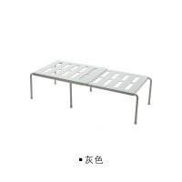 册宣 2460-2分层鞋架收纳架置物架灰色