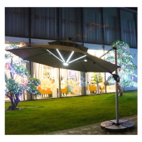 册宣 3米圆形土豪金款(配100KG底座)户外遮阳伞帐篷