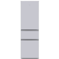 TCL 三门电冰箱 中门宽幅变温 快速制冷 节能环保小冰箱 BCD-215TC闪白银215升