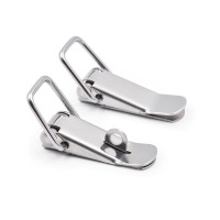 册宣 不锈钢搭扣J106带锁孔(铁镀镍 )