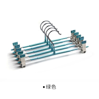 册宣 2571-2裤夹挂裤架衣架绿色