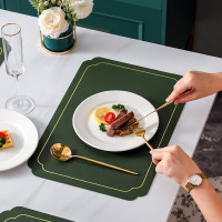 益美洁 牛排盘家用白瓷盘子8英寸西餐盘欧式菜盘平盘套装微波炉可用6只装