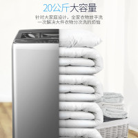 威力(WEILI)26公斤 波轮洗衣机全自动 XQB260-2189X 大容量家用 预约自编程 优质电机 钛金灰