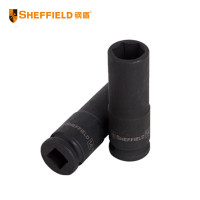 钢盾 1/2系列六角风动长套筒21MM S123321