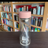 明霞 MX3491-ST300 双层时尚玻璃杯