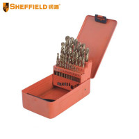 钢盾 25件套 S133013 镀钛直柄麻花钻套装