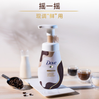 多芬 绵密泡沫泡泡沐浴露 手摇拿铁400ml温和亲肤留香