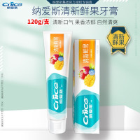 纳爱斯 鲜浓果味牙膏清新口气清新鲜果味 120g 果味