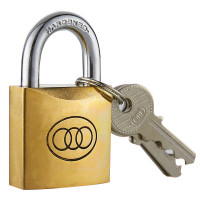 三环 铜锁 挂锁 63mm 266