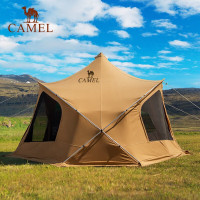 骆驼 172BC02051户外精致露营棉布帐篷便携式大空间