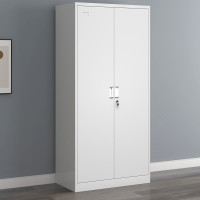 册宣 工具柜铁皮柜办公室财务会计凭证柜资料储物收纳文件五节柜带锁 通体五层档案柜