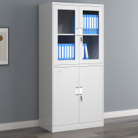 册宣 工具柜铁皮柜办公室财务会计凭证柜资料储物收纳文件五节柜带锁 等器工具柜