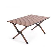 骆驼 173BABP097 铝合金蛋卷桌折叠桌120*60cm
