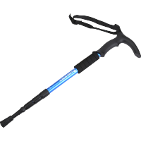 骆驼 1142253014 户外登山杖菱纹灰,伸缩款