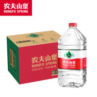 农夫山泉 饮用水 饮用天然水整箱装 透明装4L*6桶