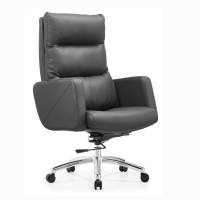 仓迪 CD-YQ-A8428 西皮 老板椅转椅皮椅办公椅电脑椅会议椅
