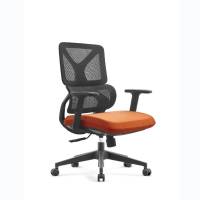 仓迪 会议椅转椅培训椅网椅办公椅电脑椅 CD-YDB161黑框定型棉