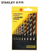 史丹利(STANLEY)订制10支装高速钢麻花钻头组套 95-230-23