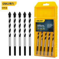 得力(deli) 2盒10件装 玻璃瓷砖钻头套装花岗岩混凝土水泥墙壁大理石打孔专用手电钻开孔器 DL-B6005T